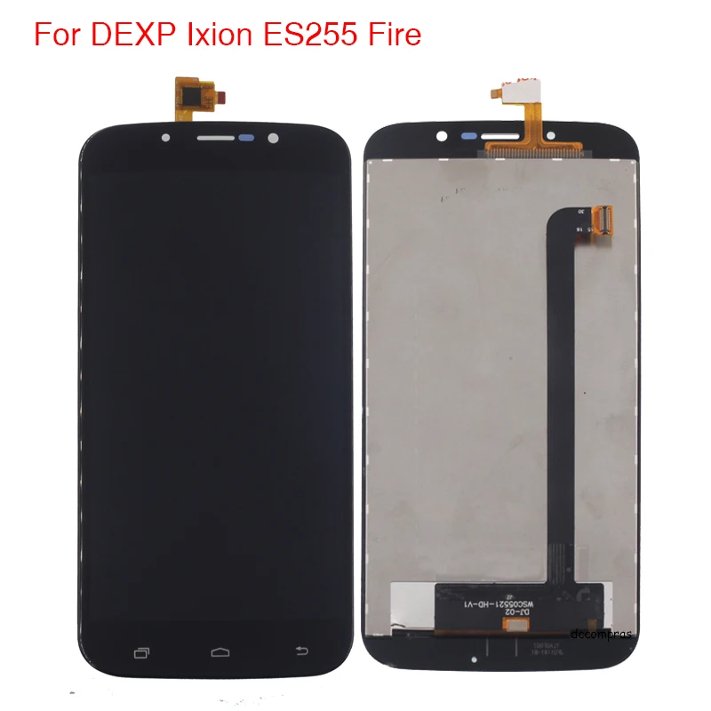 

LCD Display For DEXP Ixion ES255 Fire Screen Display Touch Screen Assembly For DEXP Ixion ES255 Fire Free Tools