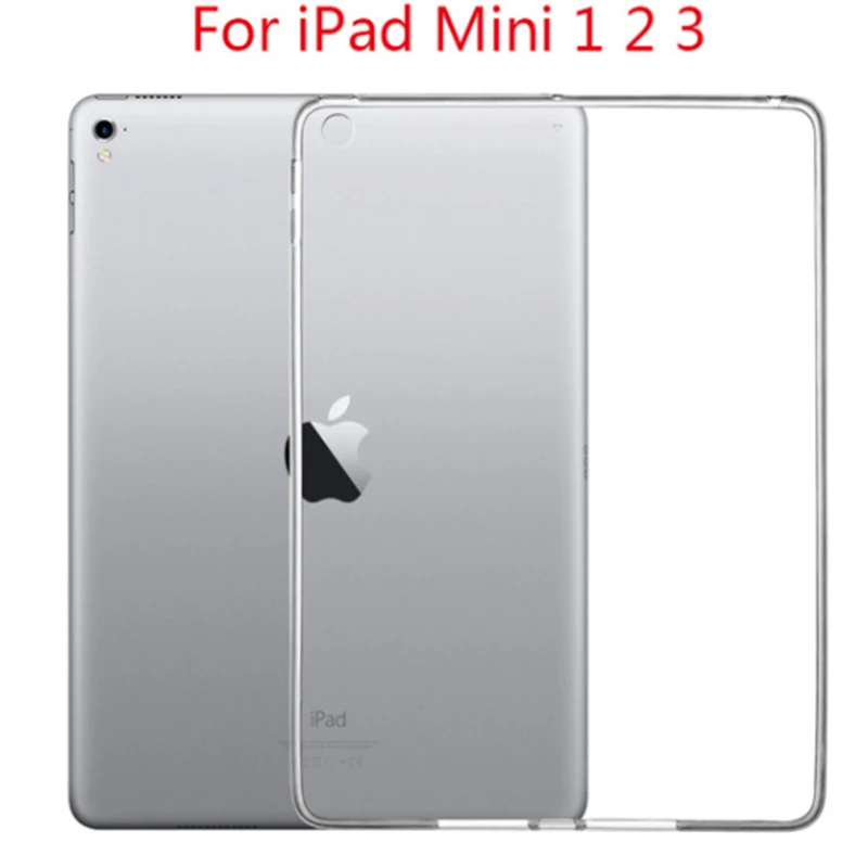 Чехол для iPad, чехол для планшета 6-го поколения для iPad 9,7, Роскошный прозрачный кремний чехол для iPad 9,7 - Цвет: for iPad Mini 1 2 3