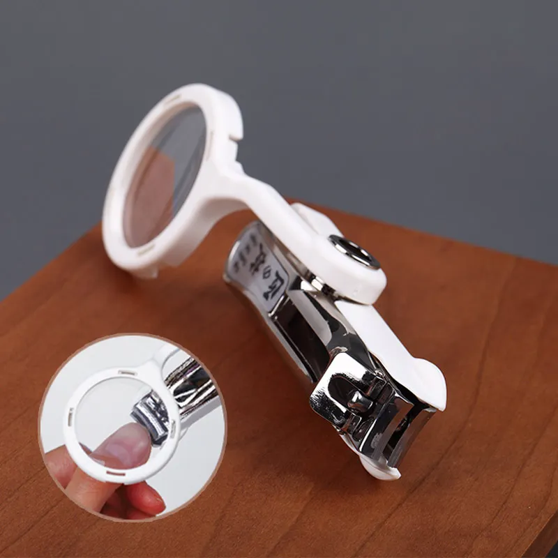 

MR.GREEN Toe Adult Belt Nail Clipper with Magnifier for old man Advanced resin The Elderly Finger Scissors Knife