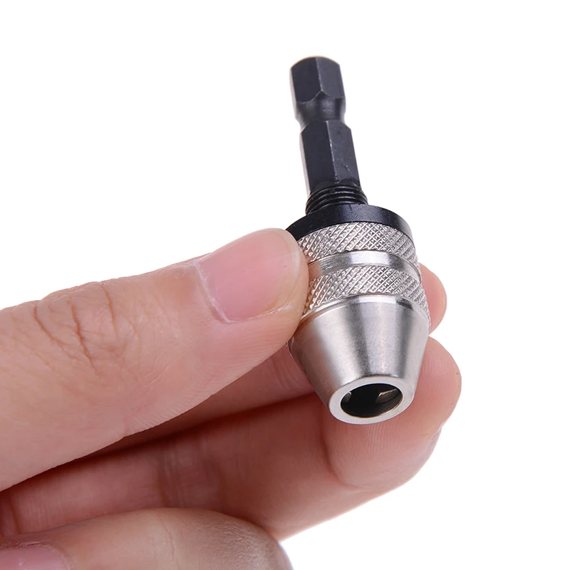 

Keyless Drill Chuck Screwdriver Impact Driver Adaptor Dremel Accessories Convertor Adapter Shank Dril Bit