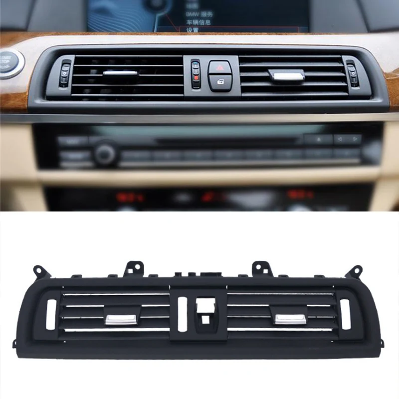 

Car styling Control air conditioner outlet Material improve Frame Cover Trim for BMW 5 series F10 F18 Interior auto Accessories