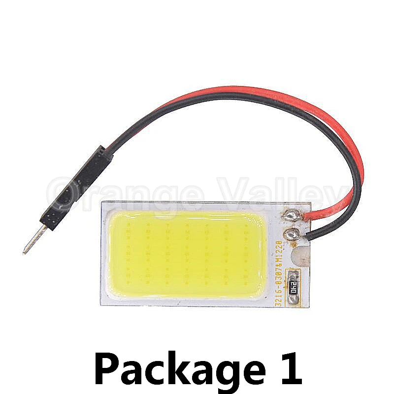 

2Set Big Promotion T10 COB 21 SMD LED Light Panel Car Auto Interior Reading Map Parking Bulb Lamp Festoon Dome Adapters
