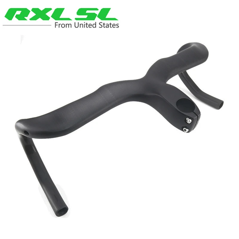 Bicycle Carbon Handlebar Road Handle Bar Integrate...