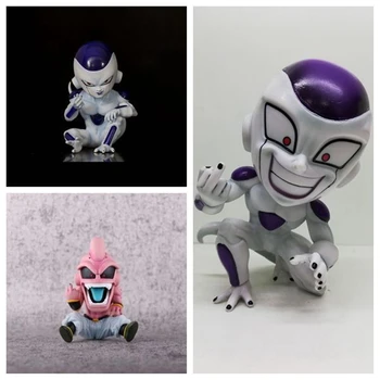 

Anime Figure Dragon Ball Z GK Kids Buu Frieza Middle Finger Ver. PVC Action Figures Collection Model Toys Doll Juguetes 12cm