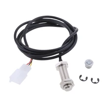 Sensor Cable+Magnets For Motorcycles Digital Odometer Speedometer Tachometer