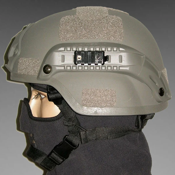 Mich 2000 Военная Тактическая Боевая шлем W/ОНВ гора и боковой стенке для Airsoft Пейнтбол игрового поля Movie Prop косплэй