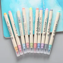 10 шт. цветной карандаш для рисования каллиграфия красками маркер для рисования набор ручек школьные канцелярские принадлежности офисные принадлежности