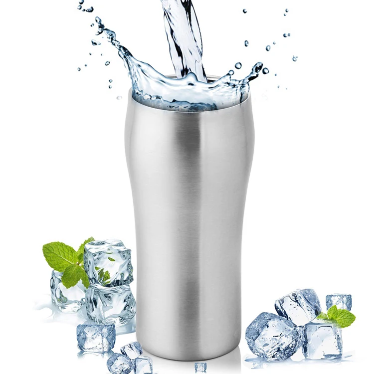 430ml Stainless Steel Tumbler Cups Large Beer Cup Simple Modern Double Wall Vacuum Insulated Coffee Mug Camping Home Bar Cups (6)