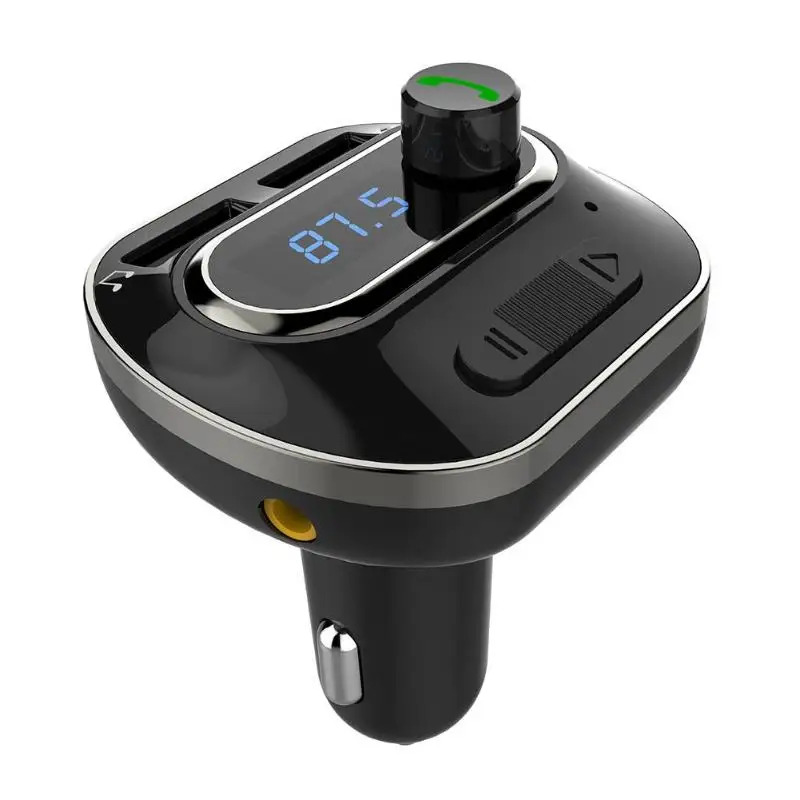 VODOOL T19 USB зарядное устройство адаптер Поддержка Bluetooth MP3 TF карта U диск fm-передатчик Bluetooth автомобильный комплект Автомобильная электроника Аксессуары