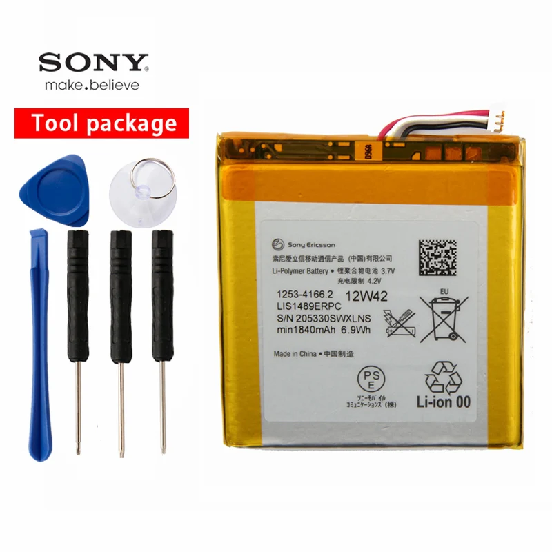 

Original Sony High Capacity Phone Battery For Sony Ericsson Xperia acro S LT26W lt26w 1840mAh