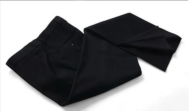 Мужские костюмные брюки высококачественные дышащие антистатические брюки для официального костюма прямые деловые брюки M0216