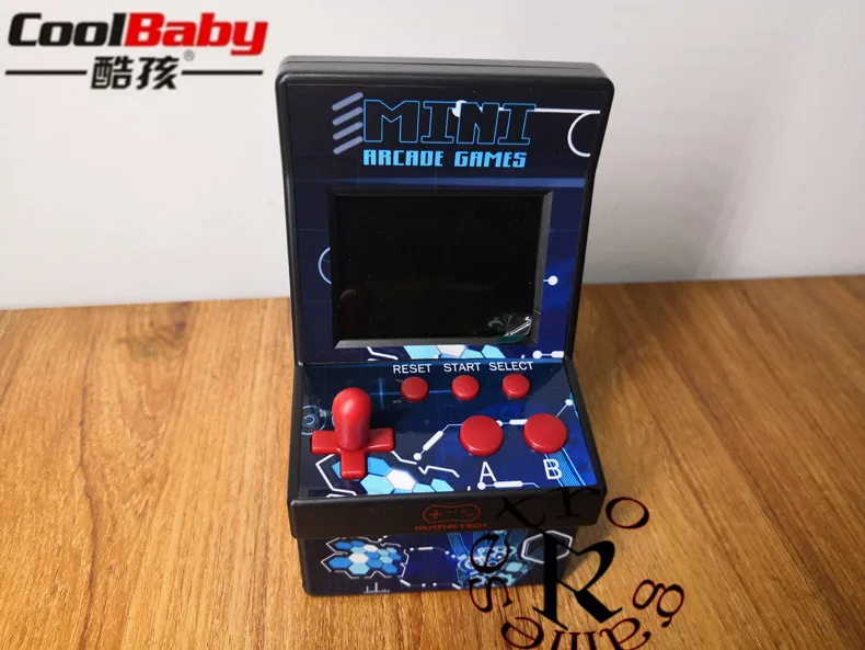 

16 Bit Mini Classic Arcade Game Cabinet Machine Retro Handheld Video Player Built-in 220 Games Portable Gaming Electronic Toys