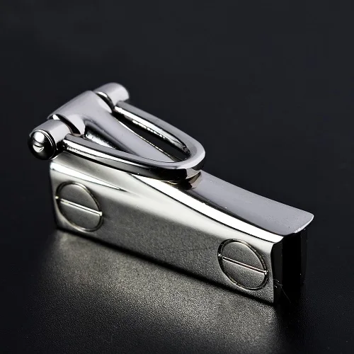 WUTA Leathercraft аксессуары сумка Вешалки ластовица зажим детали со складками сумка боковых кромок ссылка оборудования с металлическим зажимом 2 шт./упак - Цвет: Silvery