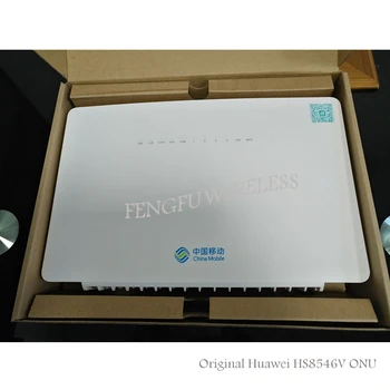 

2018 Newest 10pcs Original English version wireless ONU HS8546V with 4 GE LAN + 1 voice + USB ports + 2.4G&5G dual-band WiFi