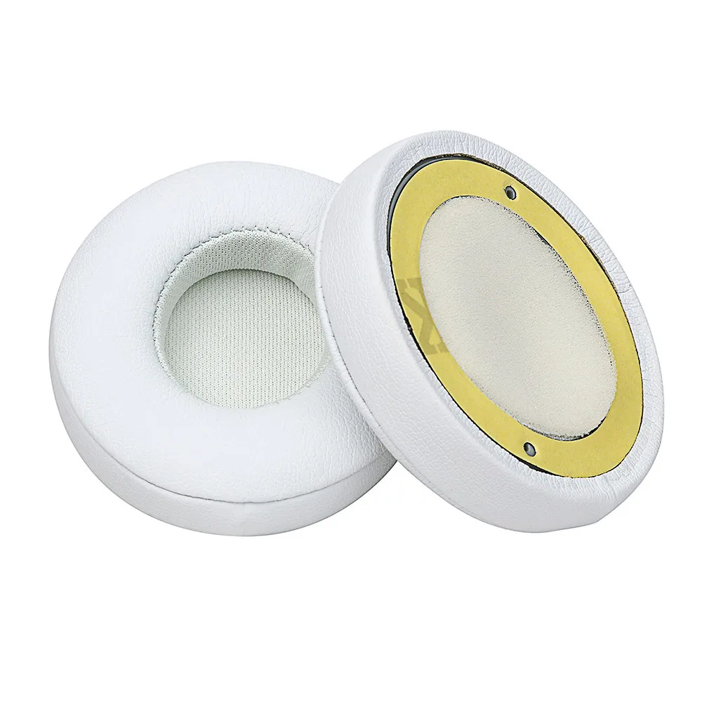 

ear cushions case air pods 1 Pair Protein Leather Replacement Ear Pads for Monster Beats SOLO 2.0