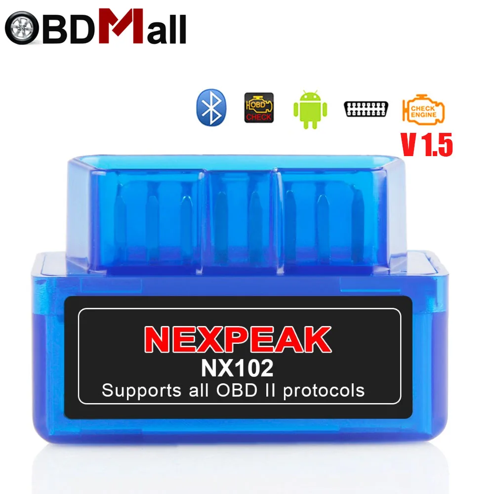2018 OBD 2 ELM327 OBD2 Bluetooth Adapter ELM 327 V1.5 Auto code reader for Cars Android Torque Autoscanner for OBDII Protocols elm327 d2 obd2 obdii bluetooth adapter auto scanner torque android