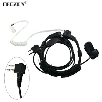 

Adjustable Throat Microphone Telescopic Headset stretch For Motorola 2 Pin PRO1150, PRO2150 Walkie Talkie GP68 GP88 Radio