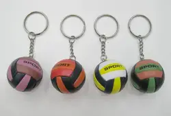 20 шт сумка для Волейбольного мяча кулон Мини-волейбол подарок пластиковые маленькие украшения Спортивные рекламные сувениры