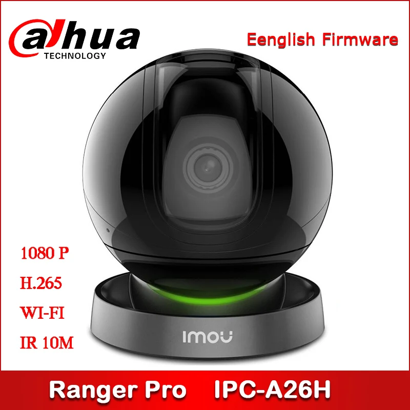 

Dahua Imou Wireless Wifi Camera Ranger Pro 1080P H.265 Wi-Fi Pan & Tilt Camera Micro SD Card up to 128GB Built-in Mic & Speaker