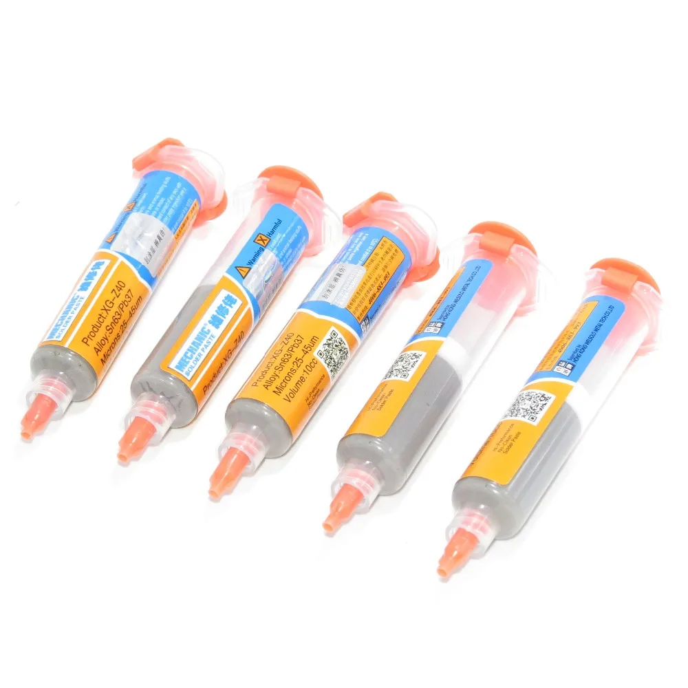 

10PCS/lot XG-Z40 10CC MECHANIC Solder Flux Solder Paste with Free Needle