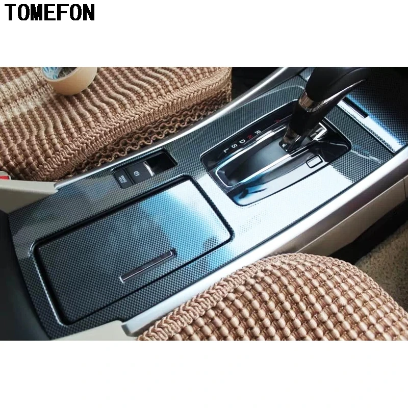 Для Honda Accord 9th ABS углеродное волокно краска средняя передача внутренний переключатель окна вентиляционная дверь ручка интерьер комплект аксессуары