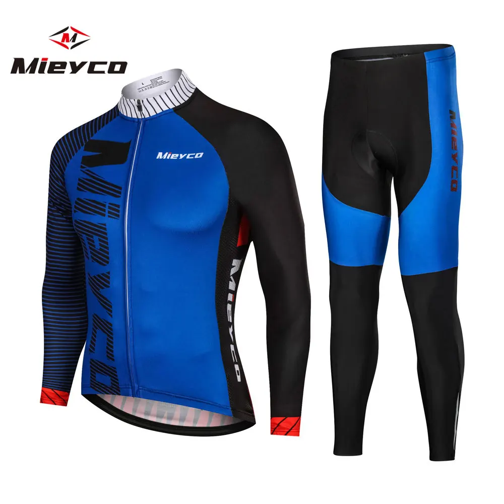 Cycling Jersey Set Autumn Bike Sport Jersey Cycling Wear Long Sleeves