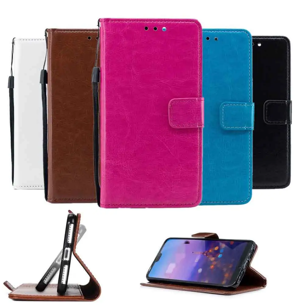 

PU Leather Wallet Case Phone Stand Flip Cover Case for Samsung Galaxy S10 S9 S8 S7 S7Edge Note 9 8 A9 A8 M30 M20