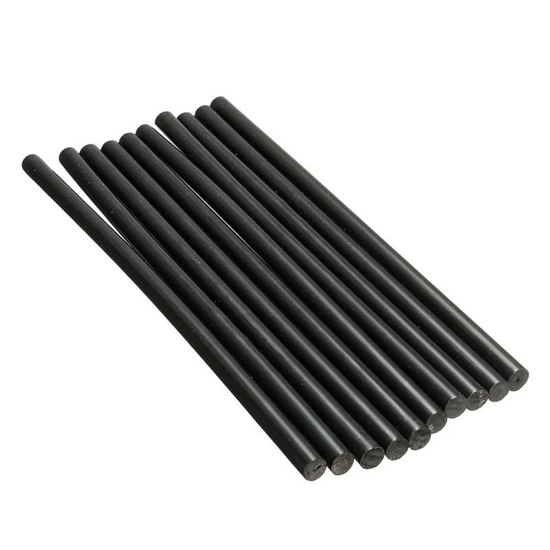 Kicute 10Pcs Black Glue Sticks For Auto Body Painltess Dent Car Metal
