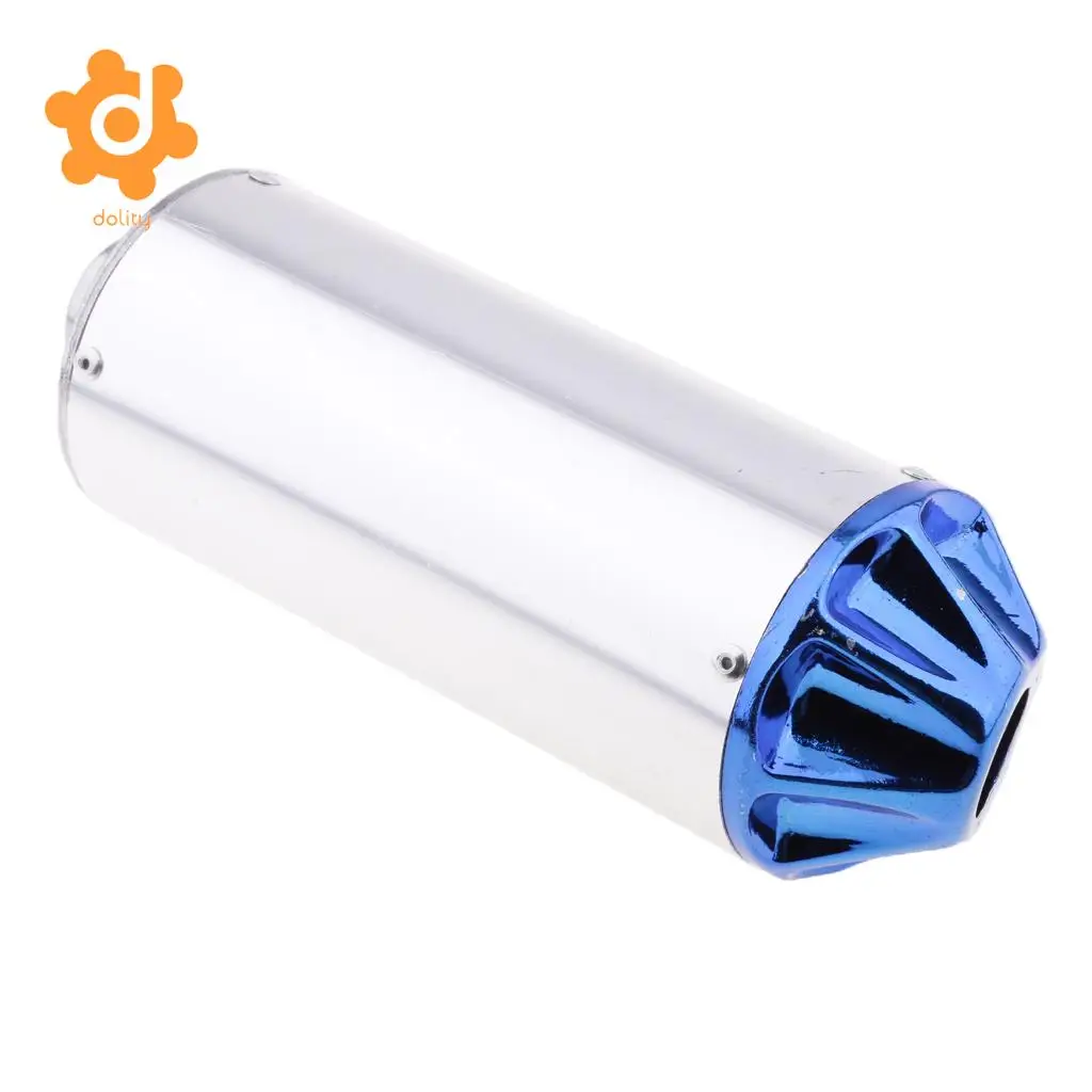 Universal Motorcycle Scooter Dirt Bike 28mm Slip On Exhaust Muffler Pipe
