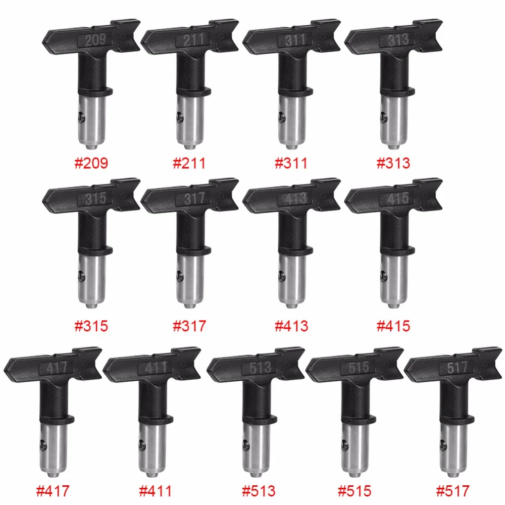 

Useful Reversible Tungsten Spray Gun Nozzle Steel Airless Paint Spray Gun Tips Nozzle Accessories Home Garden Tools
