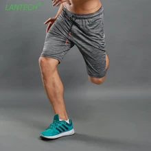 LANTECH мужские шорты для бега Joggings тренировочный Футболка спортивная "Футбольный клуб №6" карман фитнес тренировки шорты Одежда дышащая быстросохнущая
