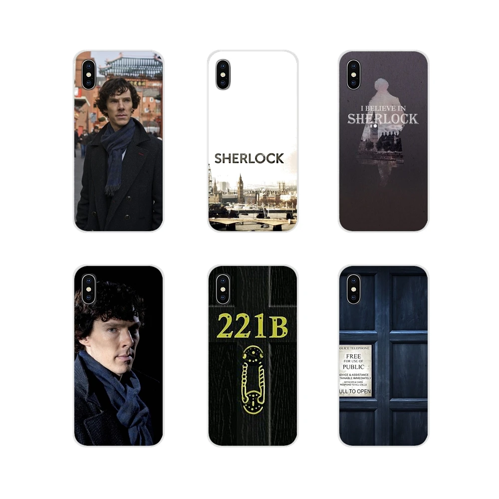 Аксессуары чехол для Xiaomi Redmi 4A S2 Note 3 3S 4 4X 5 Plus 6 7 6A Pro Pocophone F1 221B i am Sherlock Holmes Sherlocked |
