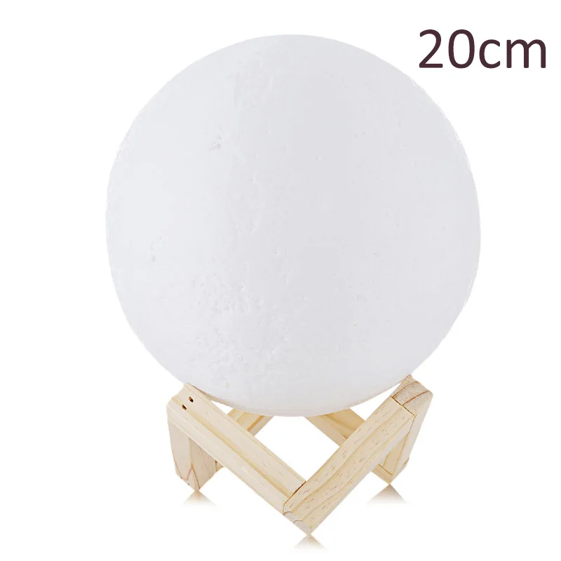 3D Magical LED Luna Night Light Moon Lamp Desk USB Charging Touch Control Home Decor Promotion Drop Shipping 2019 New