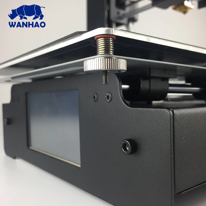 Новое обновление wanhao I3 плюс mark II 3D принтер Большие размеры и автоматическое выравнивание постели Pursa I3 3D печатная машина с sd-карта бесплатно