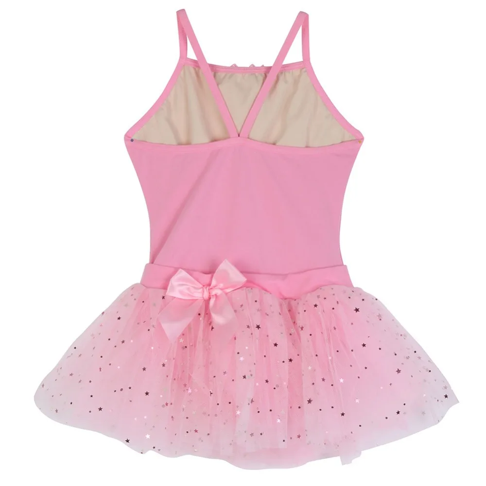 

Summer Lovely Baby Girl's Ballet Tutu Tulle Dancing Dress Skating Sportwear Leotard Dresses