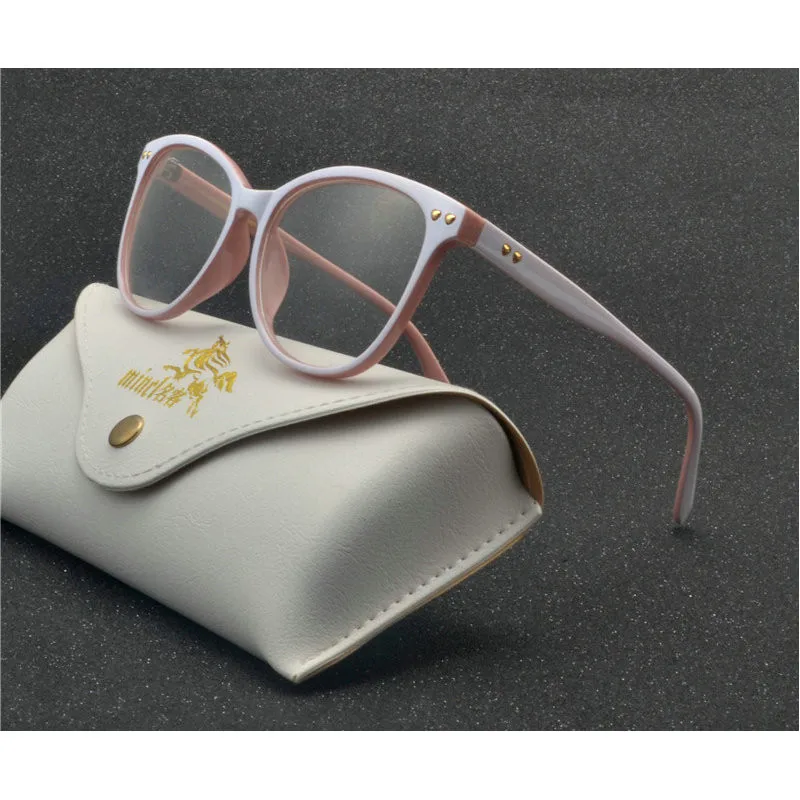 

Cat eyeglasses Frame Women Myopia Eyeglasses Prescription Computer Optical Clear Lens Vintage EyeGlasses Frame For Female NX