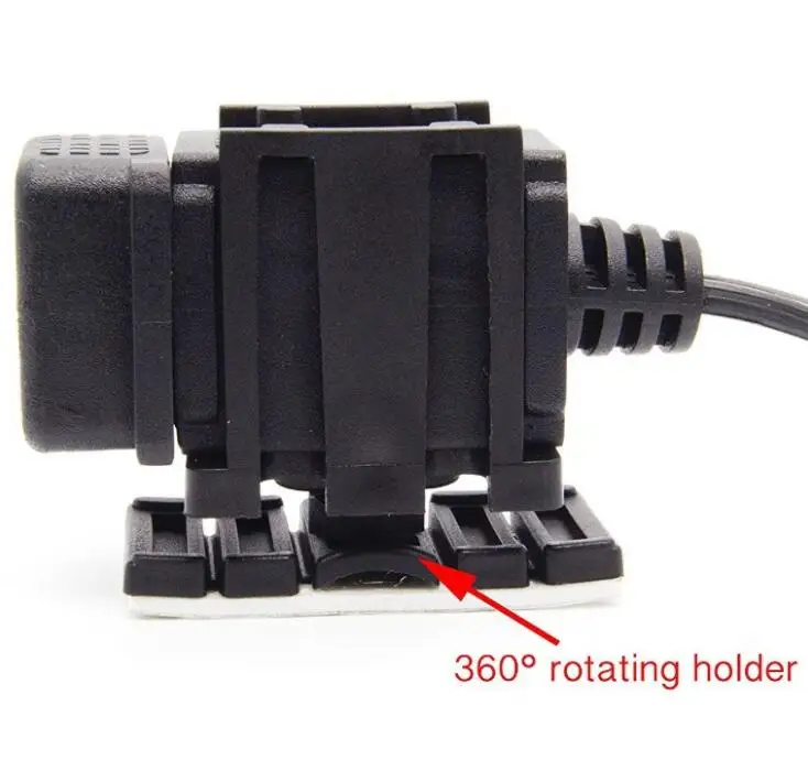 Двойное зарядное устройство USB 5 в 1 8 а с разъемом Din Hella м кабель для Мотоцикла