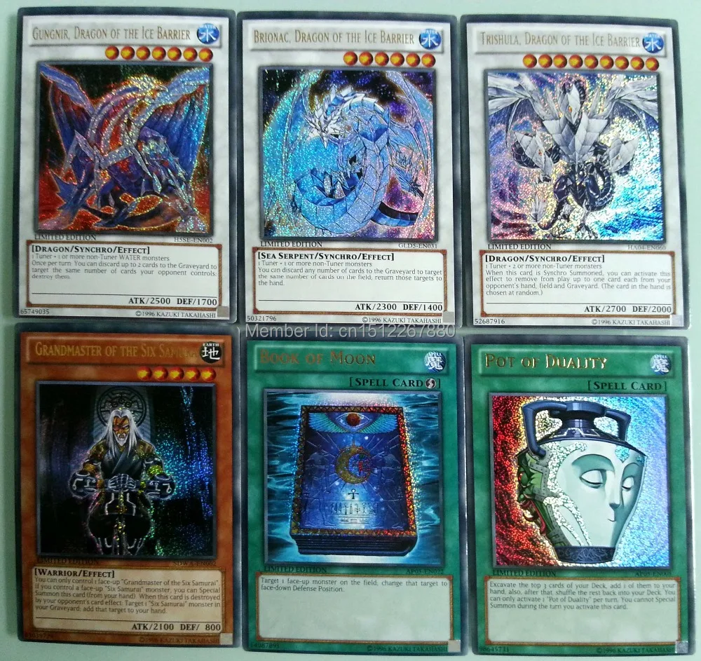[80 collector card] YuGiOh secret Rare cards collection English version