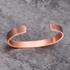 Vinterly Copper Bracelets Male Lucky Dragon and Phoenix Adjustable Cuff Bangles Health Energy Magnetic Jewelry for Men Women 3