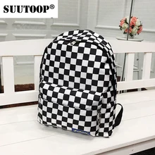 Унисекс клетчатый нейлоновый женский походный рюкзак, женский рюкзак для ноутбука, ежедневный пакет, школьные сумки, повседневный рюкзак, пакет школьной сумки