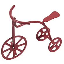 ABWE Лучшая 1:12 милый кукольный домик миниатюрные игрушки украшения Дети Красный