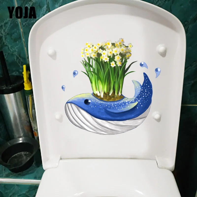 YOJA креативные забавные мультяшные наклейки с Китом и даффодилом 23 1x22 7 см декор
