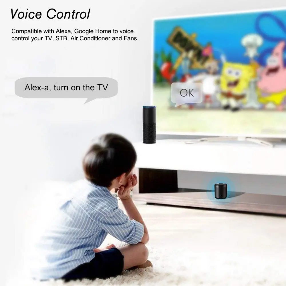 Broadlink Smart Home RMMini3 WiFi+IR+4G Remote Control work for Alexa Google Home IFTTT with AU UK US EU Plug AC TV Controller Broadlink Smart Home RMMini3 WiFi+IR+4G Remote Control work for Alexa Google Home IFTTT with AU UK US EU Plug AC TV Controller
