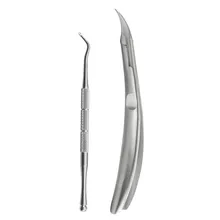 2pcs set Silver feet care Toe font b Nail b font Clippers Trimmer Cutters Professional Paronychia