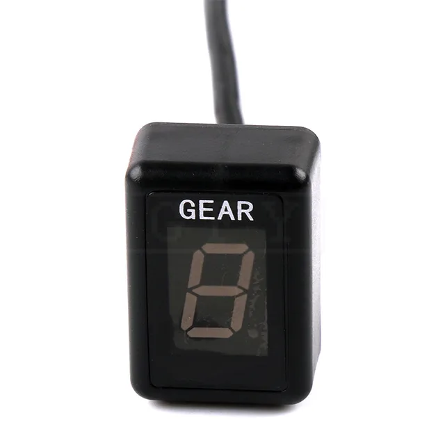 Motorrad LCD 1-6 Level Ganganzeige 6 Gang Digital Gear Meter für