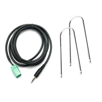 

3.5mm Car Radio MP3 Auxiliary Adapter Aux Input Jack Lead Cable Adapter For Renault Clio Megane Laguna