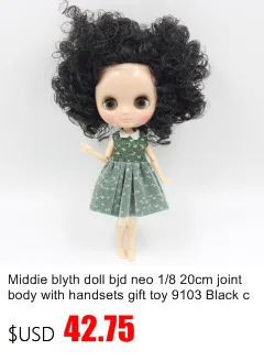 Фабрика blyth Middie кукла 1/8 bjd 20 см Специальное предложение Подарочная игрушка на продажу по низкой цене