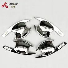 for Mitsubishi Triton L200 2016 2018 Abs Chrome Door Handle Bowl Cover Trim Car Styling Sticker Atuo Accessories 4 Pcs for Mitsubishi Triton L200 2016 2018 Abs Chrome Door Handle Bowl Cover Trim Car Styling Sticker Atuo Accessories 4 Pcs