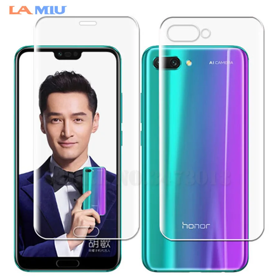 

Front+Back 3D Full Cover TPU Film Screen Protector For Huawei Honor 10 P20 P30 Lite Pro Nova 3 3i P Smart Plus Hydrogel Film
