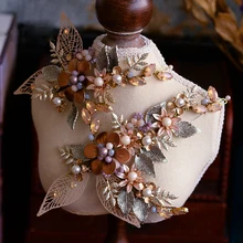 Винтажные европейские стразы, заколки для невесты, головной убор, Кристальные повязки для волос невесты, свадебные аксессуары для волос